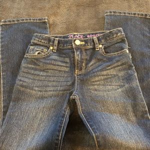 Girls bootcut jeans